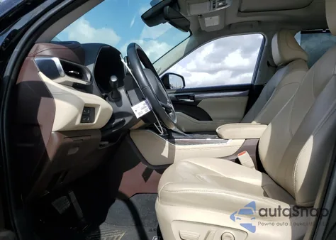 2021 Toyota Highlander Hybrid Limited из США, поврежденный, VIN 5TDDBRCH6MS023450